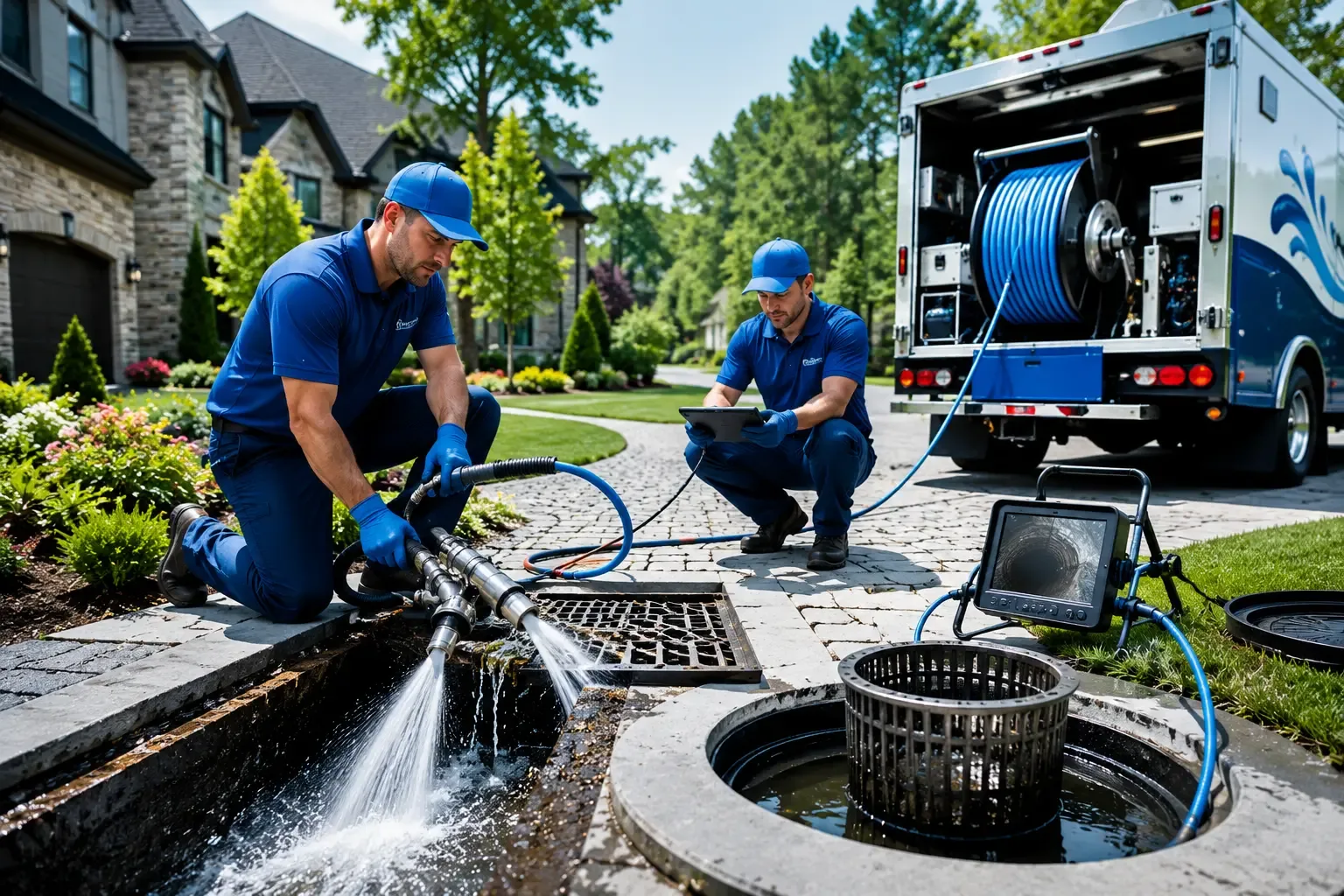Local outdoor drain cleaning professionals in Milford, IA
